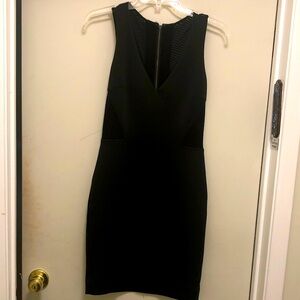 Nicole Miller Black Backless Dress